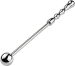 Stainless Steel Massage Wand – Handheld Metal Dildo & Anal Probe for Pleasure