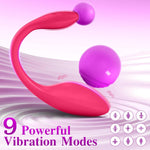 Wearable APP-Controlled Vibrator – 9 Modes, Heating, G-Spot & Clitoral Stimulation