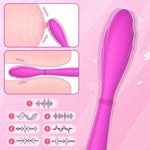 Ultra-Long Double-Ended Vibrating Dildo with 7 Modes, Waterproof, USB Rechargeable