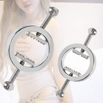 Adjustable Stainless Steel Nipple Clamps Set – Body Restraints SM Sex Toy for Women