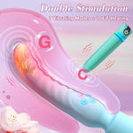 G-Spot & Bullet Vibrator Set – Waterproof Heating Massager with 7 Vibration Modes