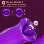 APP-Controlled Rose Vibrator – 9 Modes, Licking, Sucking & G-Spot Stimulation