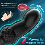 Remote Control Prostate Massager | 7 Mode Vibrating Anal Plug & Cock Ring for Men