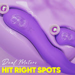 Remote Control G-Spot & Clitoral Vibrator – 10 Modes, Dual Stimulation Adult Toy