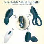 Remote-Controlled Couples Vibrator Kit – Cock Ring, Panty Vibrator & Butt Plug Set