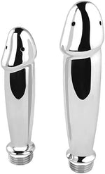 Aluminum Enema Shower Cleaner & Colon Irrigator System with Butt Plug (L)