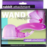 Triple Stimulation Rabbit Vibrator Wand Attachment for Intense Pleasure