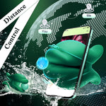 10 Mode Vibrating Nipple Clamps & Clitoral Stimulator, APP Remote Control Adult Toy