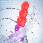 6.3'' Silicone Anal Butt Plug with Suction Cup, G-Spot & Prostate Stimulator
