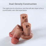 Ultra-Realistic Double-Ended Dildo – Silicone, Suction Cup, for Couples & Solo Play