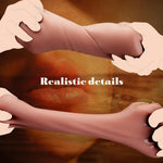 Realistic Textured Male Masturbator with Deep Throat Stroker for Intense Pleasure