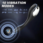 10-Mode Prostate & G-Spot Vibrator – Waterproof Anal Stimulator for Couples
