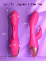 Dual Motor Rabbit Vibrator – G-Spot & Clitoral Stimulator with 10 Vibration Modes