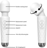 Rechargeable Vibrating Nipple & Clit Stimulator with Multi-Speed, Water-Resistant
