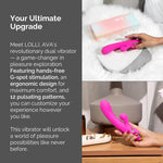 Dual-Function Suction Vibrator – G Spot & Clitoral Massager, Adult Toy for Couples