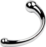 Dual-Ended Metal Massage Wand – G-Spot & Anal Stimulator for Women and Men