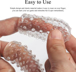 2Pcs Finger Sleeve Vibrators – Clitoral, G-Spot & Anal Stimulator for Couples