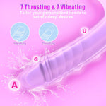 8.3" Thrusting G-Spot Vibrator with 7 Vibration & Thrusting Modes for Women