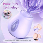 Rose Sucking Vibrator β 5 Suction Modes & 5 Intensities for Clitoral Stimulation