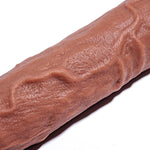 16.5" Extra-Long Double-Ended Realistic Dildo with Veins for G-Spot & Anal Play