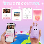 Sucking Vibrator Adult Sex Toys, Female Pleasure Toy With Clitoral & Nipple Stimulation With 9 Suction And 10 Vibration, Women Massager Mini Privacy Cute Adult Sucker Toy With App Remote Control