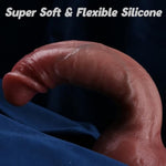 10 Inch Realistic Big Thick Dildo Sex Toys, Lifelike Huge Thick Dildo With Suction Cup Silicone Dildos, Soft Long Giant Anal Dildos For Women And Men Pleasure