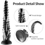 15.7" Anal Dildo, Anal Cone With Powerful Suction Cups Suitable For Hands-Free Anal Sex Games, Liquid Silicone Vestibule Plug Prostate Massager, G-Spot Dildo, Suitable For Men/Women/Couple Sex Toys