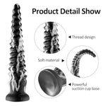 11.8" Anal Dildo, Anal Cone With Powerful Suction Cups Suitable For Hands-Free Anal Sex Games, Liquid Silicone Vestibule Plug Prostate Massager, G-Spot Dildo, Suitable For Men/Women/Couple Sex Toys