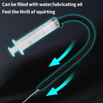 Silicone Hollow Urethral Plug With Injectable Silicone Plug For Adults Urethral Toy Insert Into Urethral Bdsm Adult Sex Toy (3 In 1 Set) Male Masturbation Rod Penis Plugs Training Vacuum Packaging