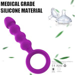 3 Pcs Silicone Butt Plugs And 1 Pcs Enema Anal Plugs For Trainer Beginners Starter Set For Women And Men Pack Of 4 Silicone Sex Toys For Couple Prostate Stimulation Massager