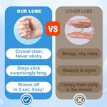 Water?Based Personal Lubricant Gel, Subtle Cooling Non?Sticky Formula, Hypoallergenic for Sensitive Skin, Pump Dispenser, Easy Cleanup, 300 mL (10.14 fl oz)