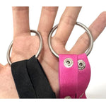 Chastity Belts Bondage Men'S Chastity Cage Training Supplies Auxiliary Belt Elastic Anti-Falling Adult Sex Toys (Black And Pink)