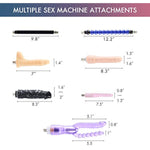 Sex Love Machine Adult Toy, Thrusting Fucking Device For Men And Women Masturbation, Automatic And Adjustable Vaginal Anal Massage Pumping Gun For Singles And Couples With 7 Attachments