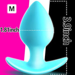 Anal Plug Training Toy Wearable Butt Plug Prostate Massager Sex Toy (M)