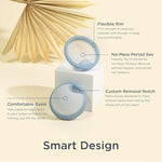 Menstrual Disc, Reusable Medical-Grade Silicone Period Disc