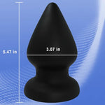 Liquid Silicone Anal Butt Plugs Anal Toys Super Soft Anal Plug Anal Sex Toys with Suction Cup Super Big Anal Trainer Anal Dildo for Men Women Couples Anus Dilator Realistic Buttplug