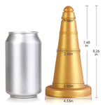 Super Soft Liquid Silicone Anal Plug Ice Cream Cones Exterior Design Adult Toy Vaginal Massage Prostate Stimulation Double Use Butt Plug For Man Woman Couple Masturbation Dildo Sex Toy (S)