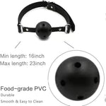 BDSM Kit Sex Bondage Restraint Adult Sex Toys for Couples, 7Pcs Adjustable Handcuffs Collar Ankle Cuff Blindfold Ball Gag Feather Tickle Sex Whip Paddle