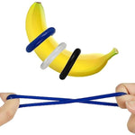 3 Colors Silicone Cock Rings Reusable Penis Rings For Men, Peni Ring For Male Erection Enhancing And Sex Longer Lasting Stronger Adult Sex Toys Games For Men Women Couples Pleasure