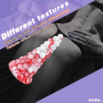 Anal Beads Dilator Butt Plug Raised Dot Fantasy Monster Silicone With Suction Cup Dildo Sex Toys For Men Women