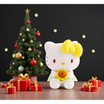 13? Kitty Plush Toy β Kawaii Cat Stuffed Animal With Yellow Bow & Sunflower, Soft Plush Doll Gift For Kids, Teens & Collectors