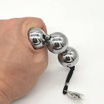 Anal Beads Stainless Steel Butt Plug Prostate Massager Balls Heavy Vagina Anal Plug Trainer Sex Toys For Couple Women Men(Ss6)