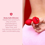 Snug And Tug Anal Plug Adult Toys, Adult Sex Toys For Couples, Anal Training, Butt Plugs And Sexual Stimulation Device - Red