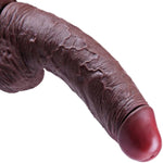 11" Huge Realistic Black Dildo,Silicone Extra Large Thick Dildo With Strong Suction Cup,Xxl Fat Giant Penis,Big Long Penis For G-Spot And Anal Play,Adult Sex Toys For Couples Of Men And Women