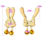 Women'S Nipple Clamps Rabbit Roller Mimi Clip Bdsm Stimulator Sex Toys For Female Sexual Pleasure