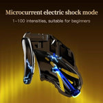 Electric Shock Chastity Cock Cage Device With 1-100 Microcurrent Mode & 4 Rings & Silicone Urethral Plug & App Remote Control, Male E-Stim Bdsm Penis Bondage Sex Toys For Gay Men Beginners
