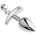 Metal Stainless Steel Pleasure Sex Toys Sex Restraints Toys Butt Plug Anal Plug Anal Trainer Adult Sex Toy Anal Trainer