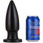 8.5" Large Tapered Black Anal Plug Trainer Big Butt Plug Prostate Stimulator For Advanced Men Women Anal Training Toy