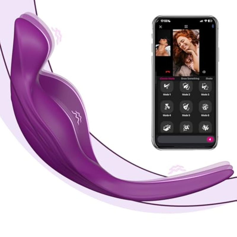 Panty Vibrators Adult Sex Toys - App Remote Control Wearable Vibrators Clitoral Stimulation Women Sex Toy With 9 Vibration Modes, Anal Plugs Multifunctional Sex Novelties For Couples Sex Game