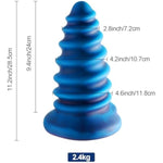 11.2Inch Huge Silicone Anal Plug, 4.6'' Diameter Thick Butt Plug Anal Stretch For Deeper Play, Massive Fantasy Dildo For Anal Training, G-Spot & P-Spot Adult Sex Toy For Advanced Men Women